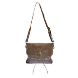 Navajo Ladies Handbag - Black/Blue/Orange