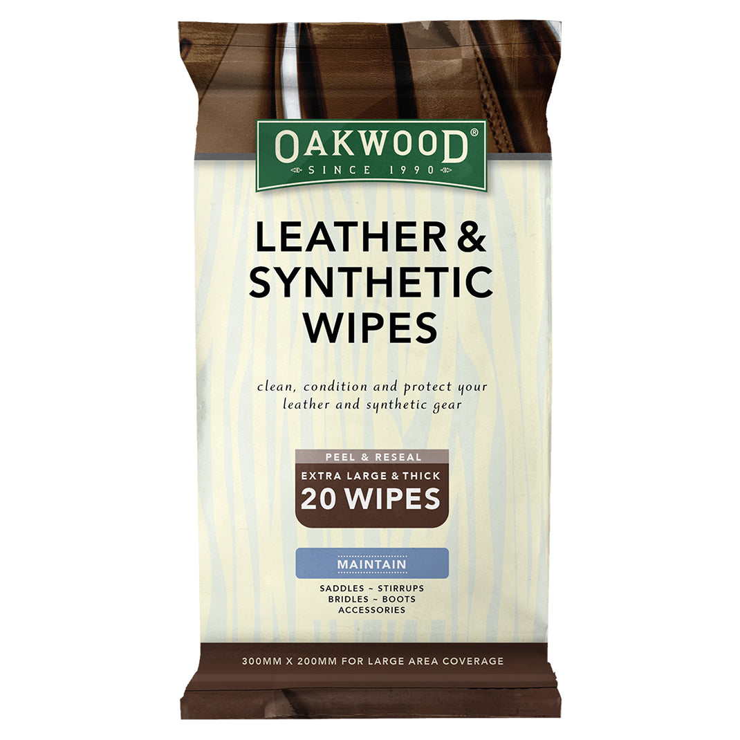 Oakwood Leather Synthetic Wipes