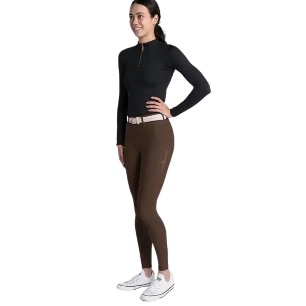 Performa Ride Performa Ride Evolve Riding Tights - Mocha – Bairnsdale Horse Centre