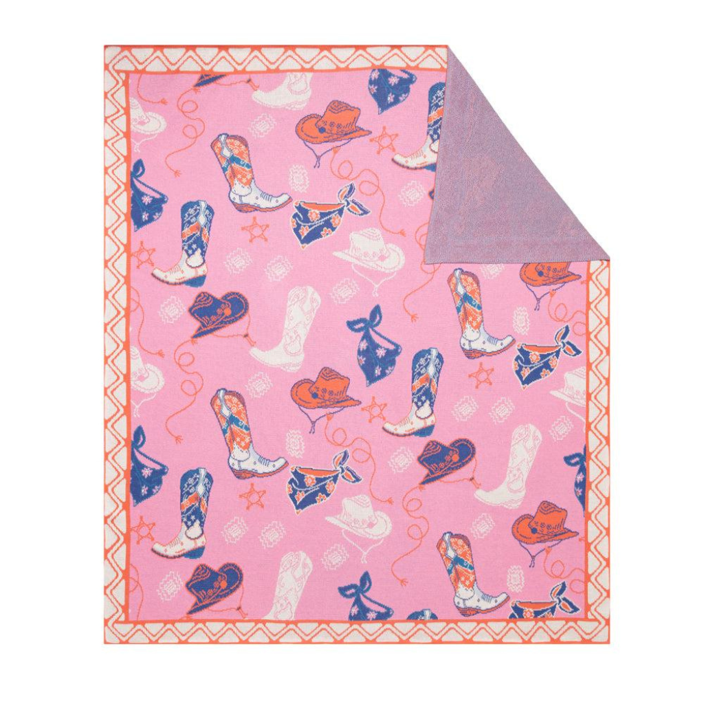 Prarie rose Roundup Blanket
