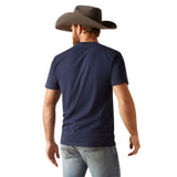 Ariat Mens Sendero Provisions T Shirt - Navy