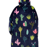 Pure Western Adults Cactus Snuggle Hoodie - Navy