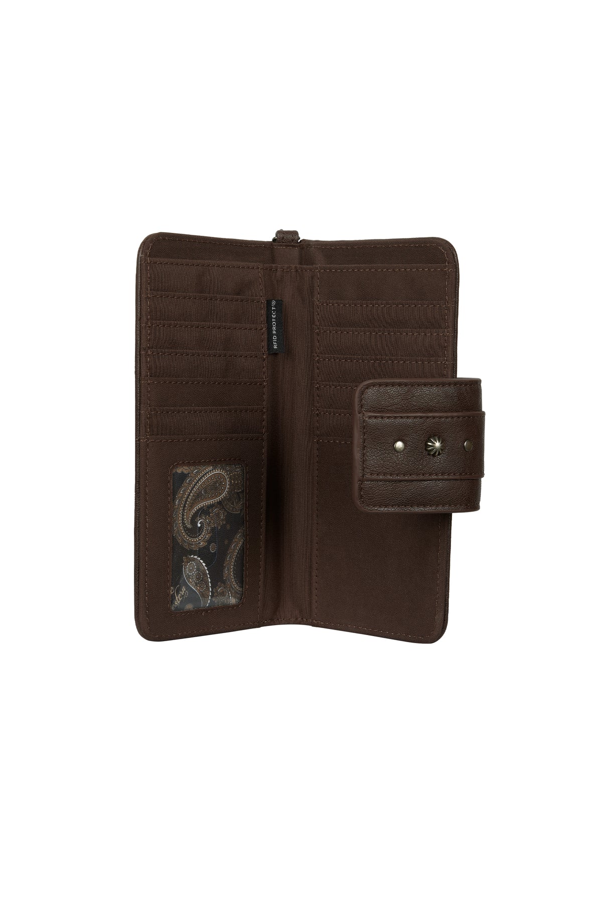 Pure Western Alison Wallet - Chocolate