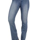 Pure Western Womens Amy Hi Rise Boot Cut Jean - Retro Blue