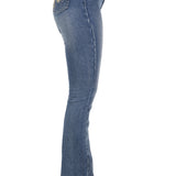 Pure Western Womens Amy Hi Rise Boot Cut Jean - Retro Blue