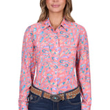 Pure Western Womens Audrey Shirt - Multi