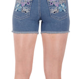 Pure Western Womens Audrey Short - Faded Blue