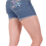 Pure Western Womens Audrey Short - Faded Blue