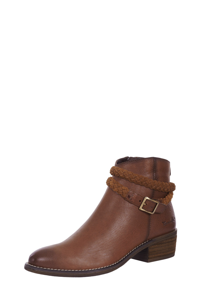 Pure Western Womens Balham Boot - Chestnut Brown