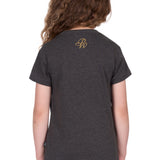 Pure Western Girls Bonita Tee - Charcoal Marle