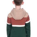 Pure Western Boys Harry Hoodie - Green/Multi