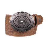 Pure Western Brinley Belt - Tan