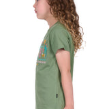Pure Western Girls Candice Tee - Moss