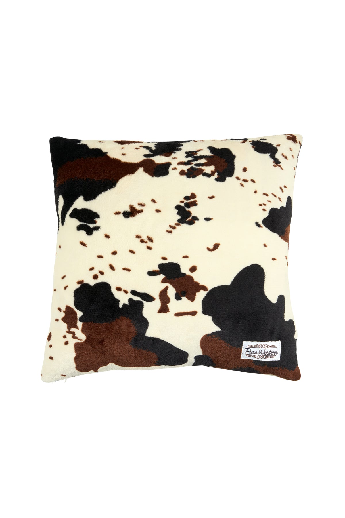 Pure Western Cow Print Snuggle Cushion - Cow Pattern