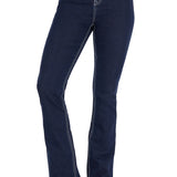 Pure Western Womens Daph High Rise Boot Cut Jean - Dark Ink