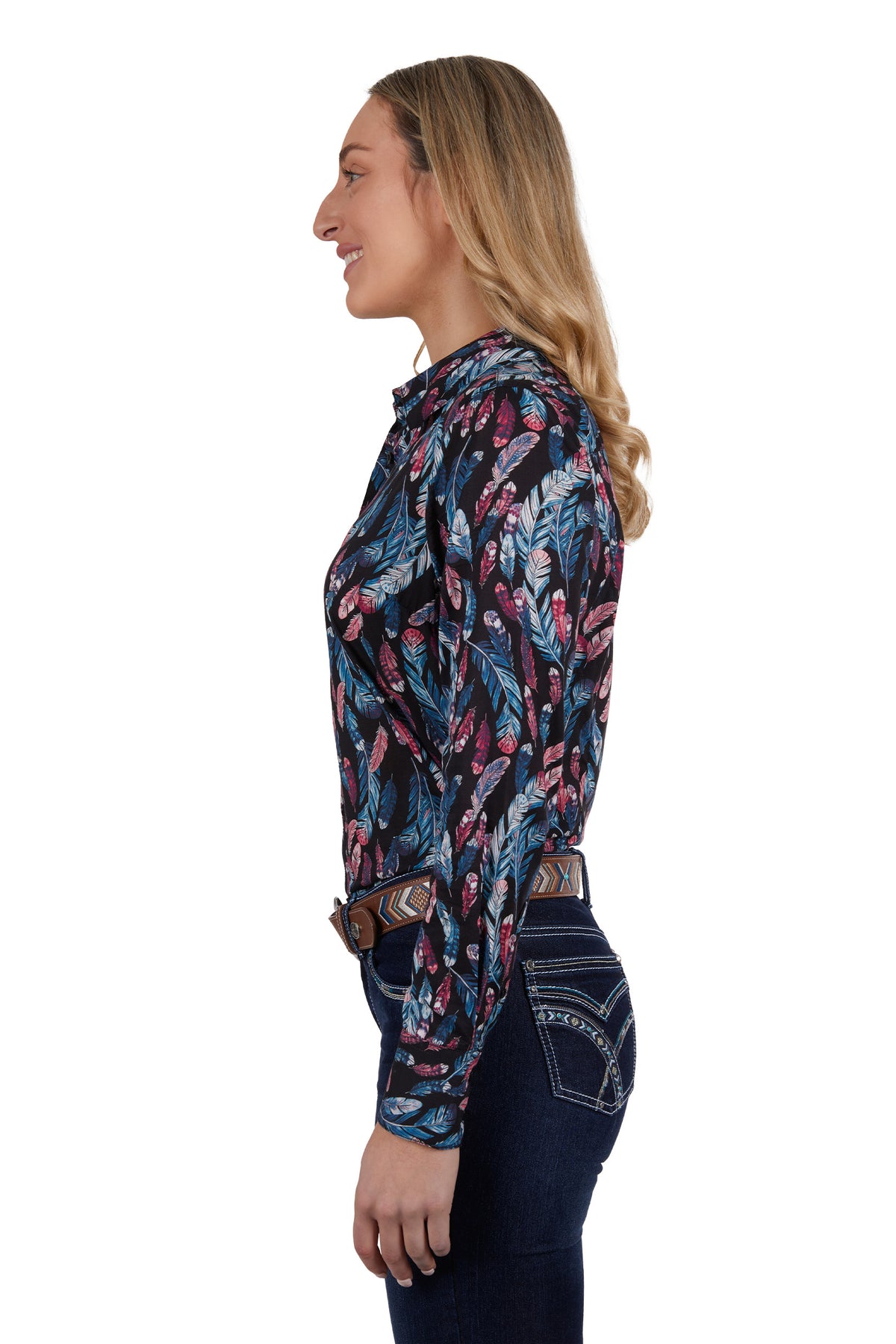 Pure Western Womens Edwina Shirt - Multi