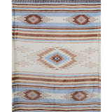 Pure Western Ellery Blanket - Natural/Blue
