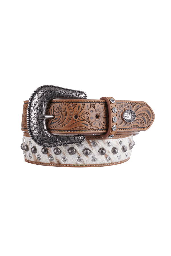 FIFI LEATHER BELT - ORANGE main image 0