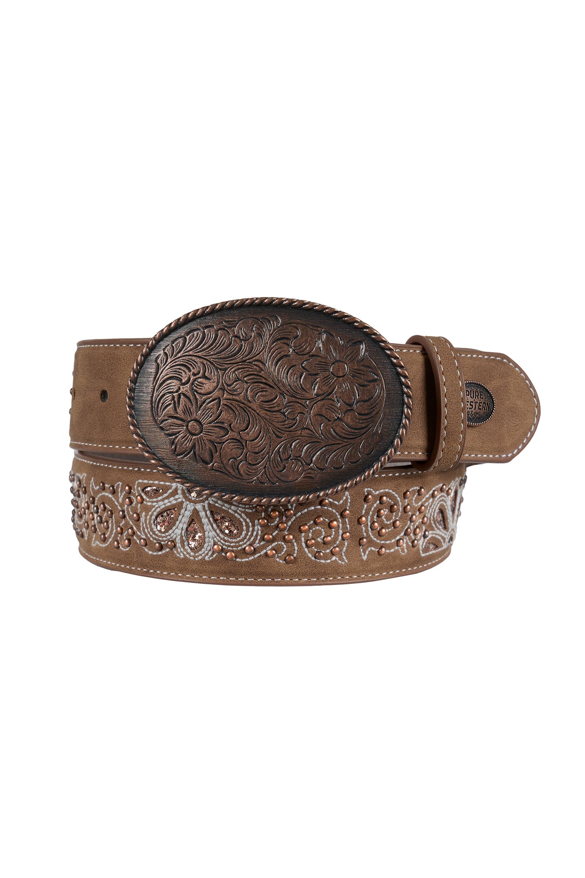 Pure Western Freya Belt - Bronze