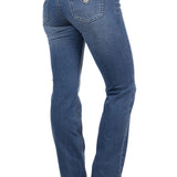 Pure Western Womens Gia Hi Rise Boot Cut Jean 34 Leg - Retro Blue