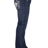 Pure Western Girls Bec Boot Cut Jean - Indigo