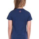 Pure Western Girls Bindi Tee - Navy
