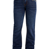 Pure Western Girls Blossom Boot Cut Jean - Evening Sky