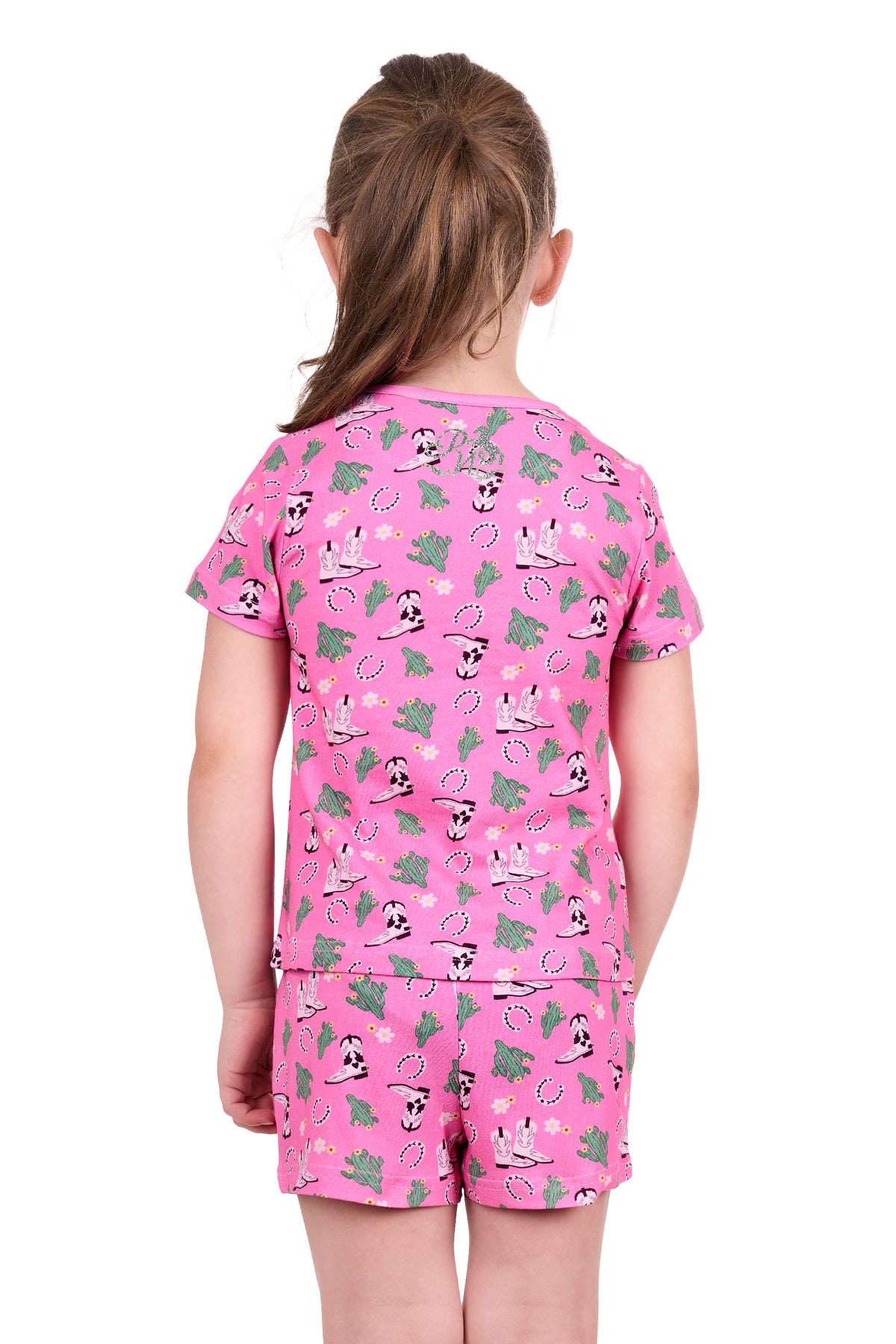 Pure Western Girls Cactus Pyjamas - Pink