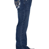 Pure Western Girls Louisa Straight Leg Jean - Indigo