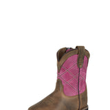 Pure Western Toddler Hattie Boot - Bark/Pink