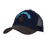 Pure Western Kids Jamie Trucker Cap - Navy/Tan