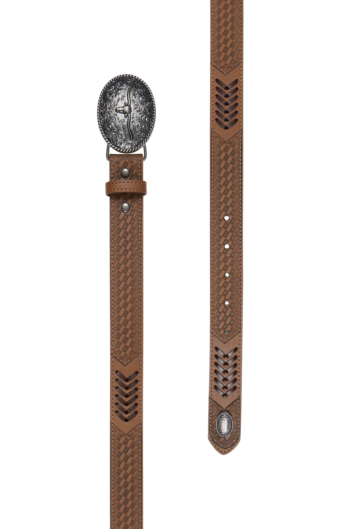 Pure Western Kids Jayson Belt - Tan