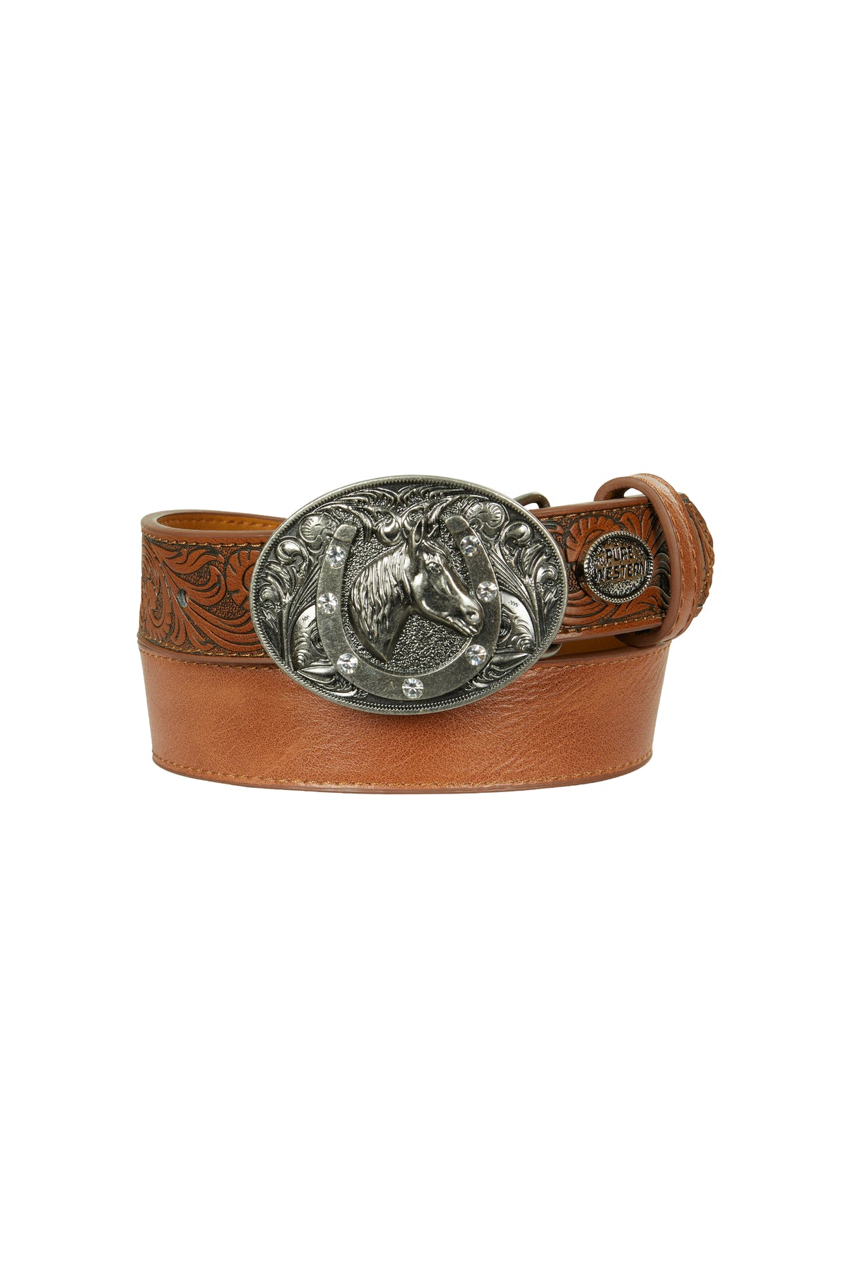 Pure Western Kids Kiara Belt - Tan