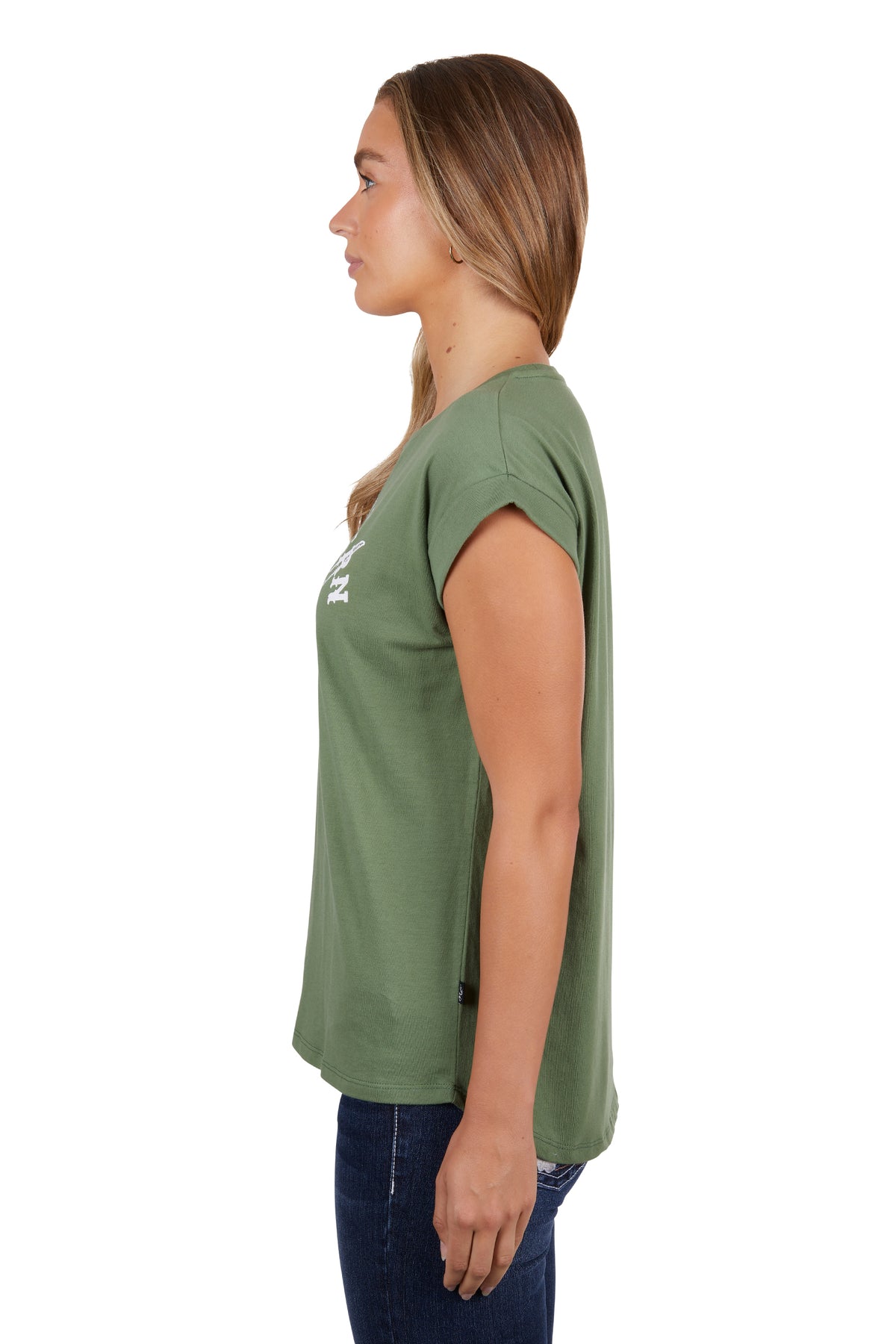 Pure Western Womens Kaylee Tank - Moss