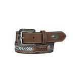 Pure Western Kids Clayton Belt - Tan/Black