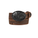 Pure Western Kids Colson Belt - Tan