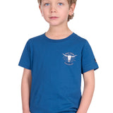 Pure Western Boys Frank Tee - Denim