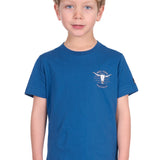 Pure Western Boys Frank Tee - Denim