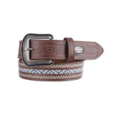 Pure Western Kids Miller Belt - Dark Tan