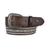 Pure Western Kids Reid Belt - Dark Tan
