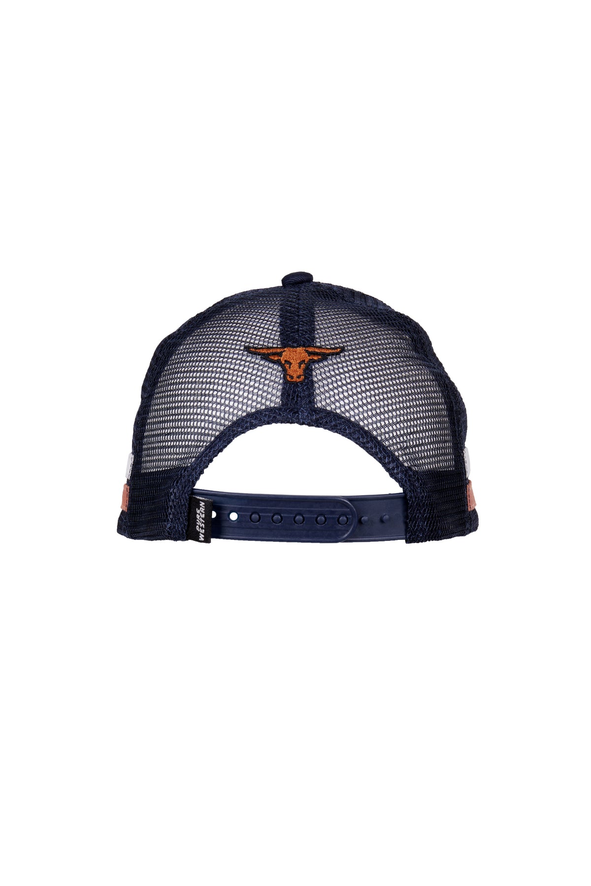 Pure Western Kids Rodeo Trucker Cap - Navy