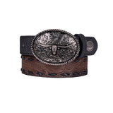 Pure Western Kids Roderick Belt - Black/Tan