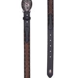 Pure Western Kids Roderick Belt - Black/Tan