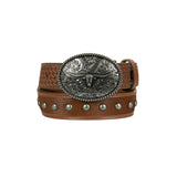 Pure Western Kids Terry Belt - Tan
