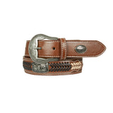 Pure Western Kids Zachary Belt - Dark Tan