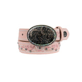 Pure Western Kids Soleil Belt - Blush