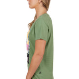 Pure Western Womens Lauren Short Sleeve Tee - Moss