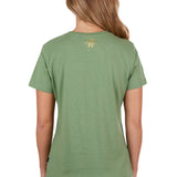 Pure Western Womens Lauren Short Sleeve Tee - Moss