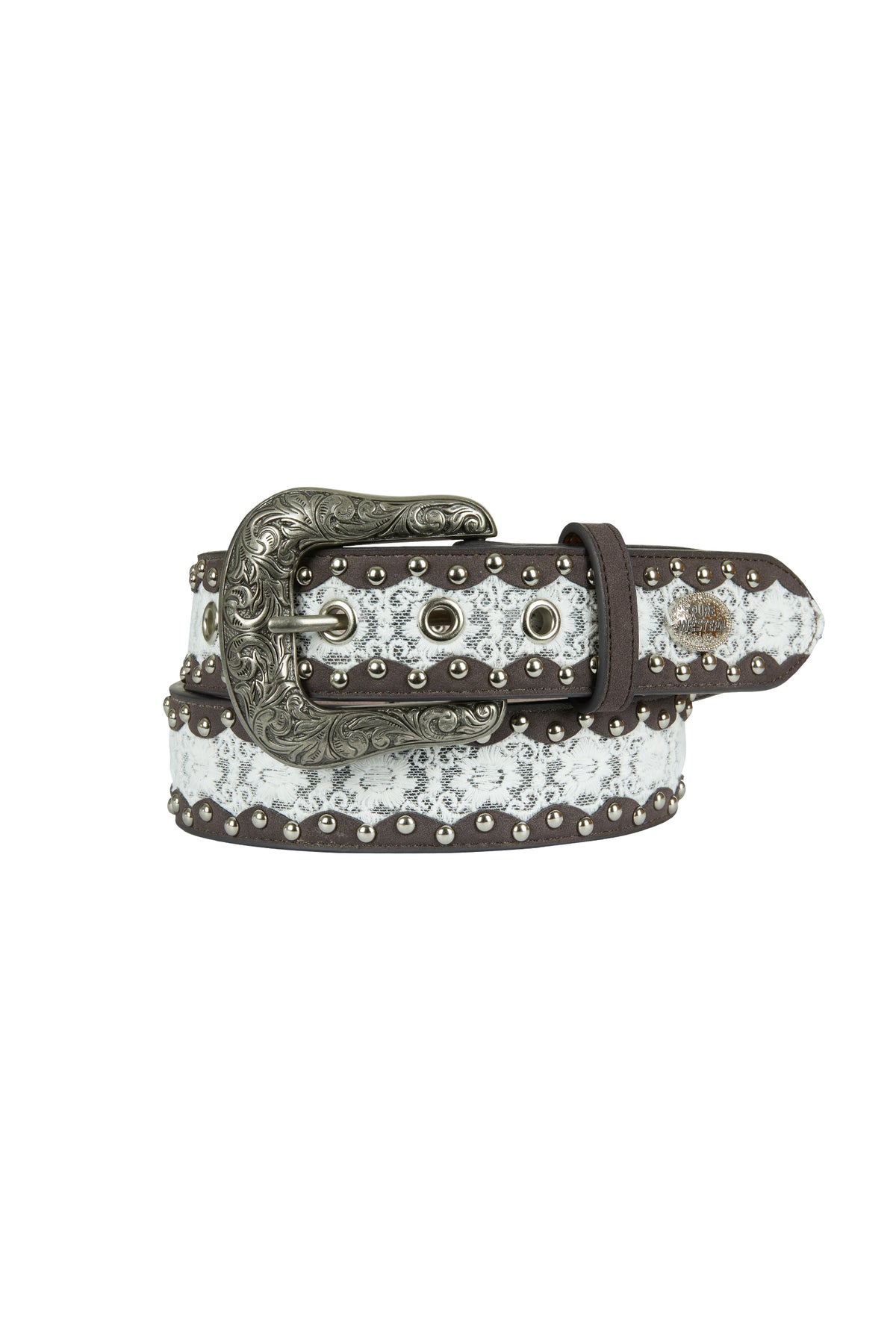 Pure Western Lilly Belt - Chocolate