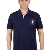 Pure Western Mens Mack Polo - Navy